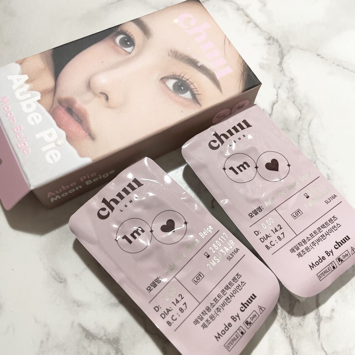 aube pie/chuu LENS/カラーコンタクトレンズを使ったクチコミ（2枚目）