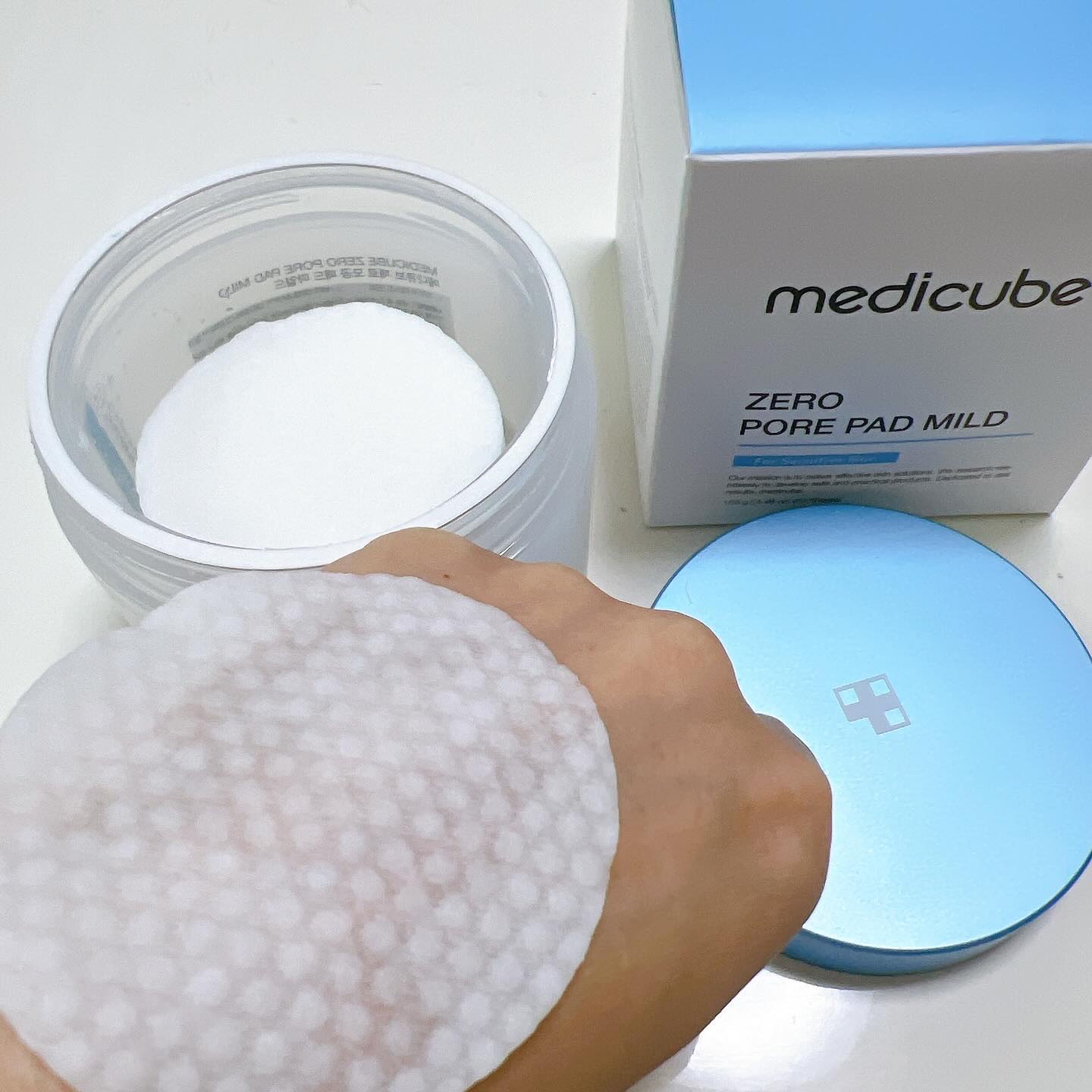 ゼロ毛穴パッド 2.0 マイルド/MEDICUBE/トナーパッドを使ったクチコミ（3枚目）
