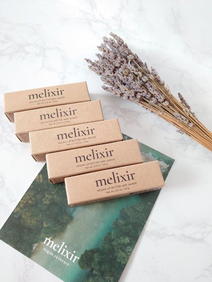 ヴィーガンリップバター/melixir/リップバームを使ったクチコミ(3枚目)