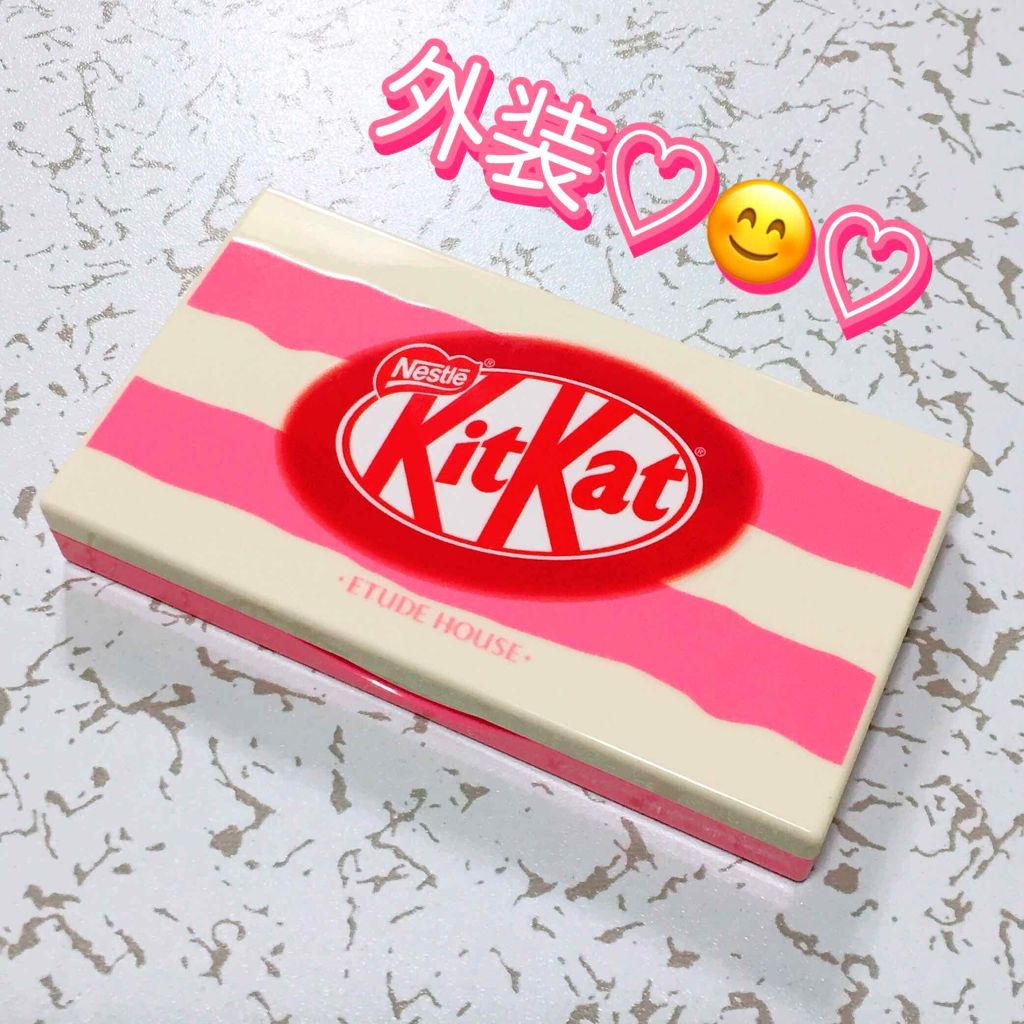 プレイカラーアイズ ミニ #キットカットオリジナル/ETUDE/アイシャドウパレットを使ったクチコミ(3枚目)
