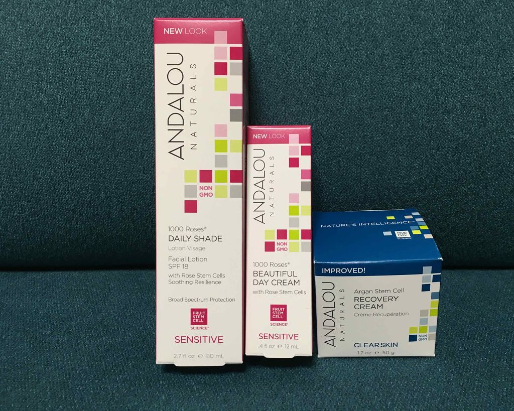 1000 Roses Daily Shade Facial Lotion SPF 18/Andalou Naturals/日焼け止め・UVケアを使ったクチコミ(2枚目)