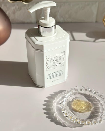 パフュームボディローション リリィムスクホワイトティー/TEABLESS/ボディローションを使ったクチコミ(5枚目)