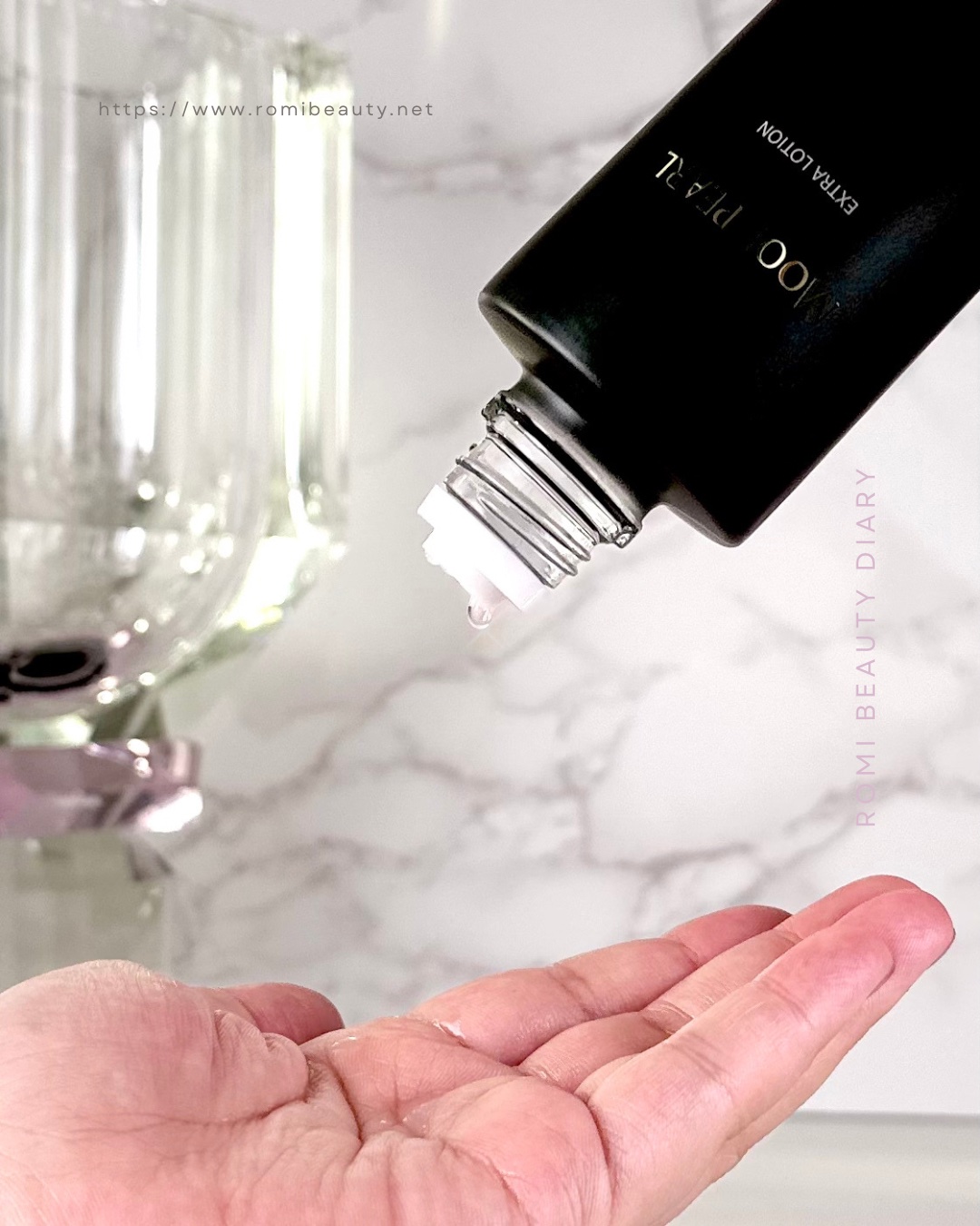 ムーンパールエクストラ ローション/ミキモト コスメティックス/化粧水を使ったクチコミ（3枚目）