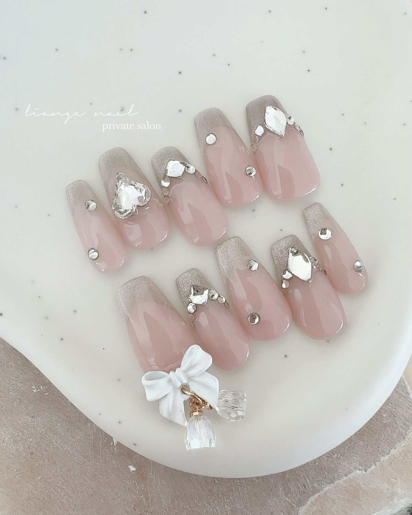 Yuki on LIPS 「pink🤍Liangenail千葉県柏市高南台アリオ柏車で15..」(1枚目)