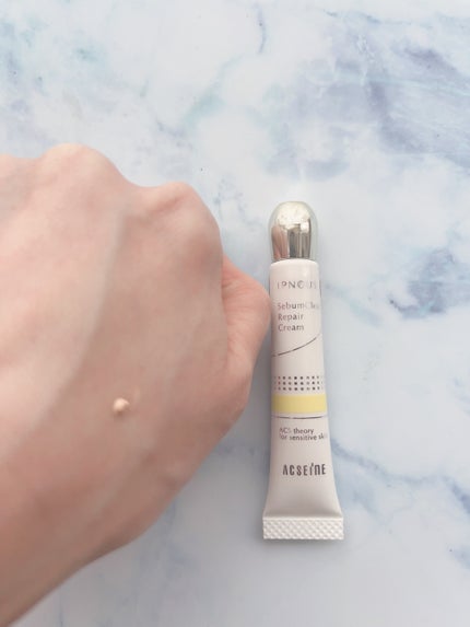 イプノス シーバムクリア リペアクリーム/ACSEINE/フェイスクリームを使ったクチコミ(2枚目)