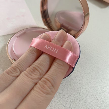 ピンクティーツリーカバーアップグロウクッション/APLIN/クッションファンデーションを使ったクチコミ(3枚目)