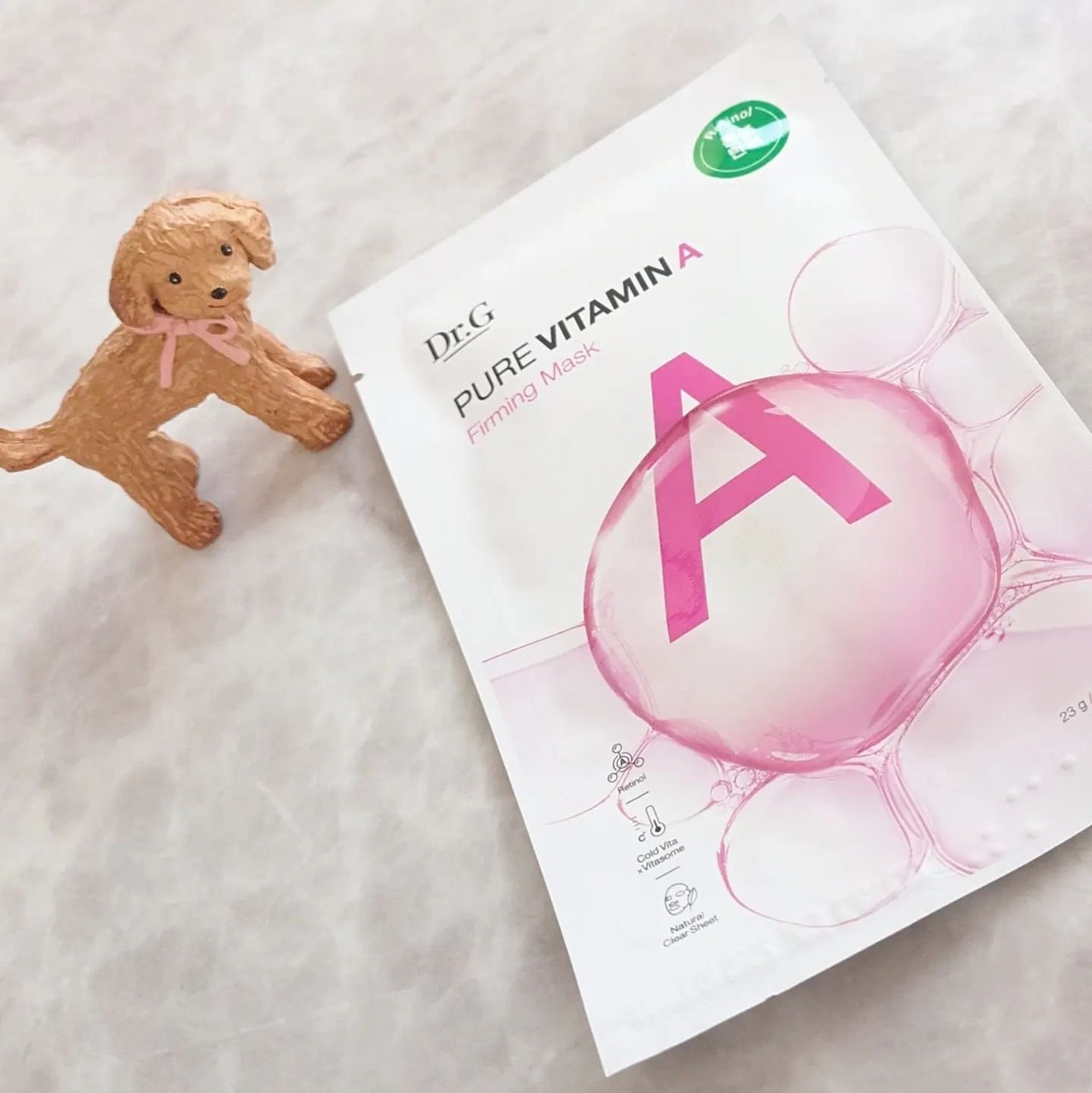 ドクタージー ピュア ビタミンA ファーミングマスク/Dr.G/シートマスク・パックを使ったクチコミ(1枚目)