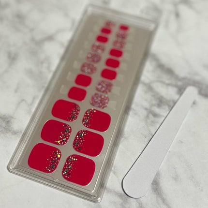 ダッシングディバグロスジェルネイルストリップ/DASHINGDIVA MAGICPRESS/ネイルシールを使ったクチコミ(5枚目)