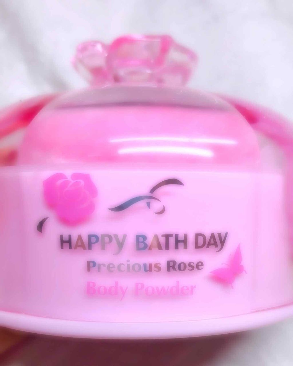プレシャスローズボディパウダーN/ハッピーバスデイ プレシャスローズ/ボディパウダーを使ったクチコミ(2枚目)