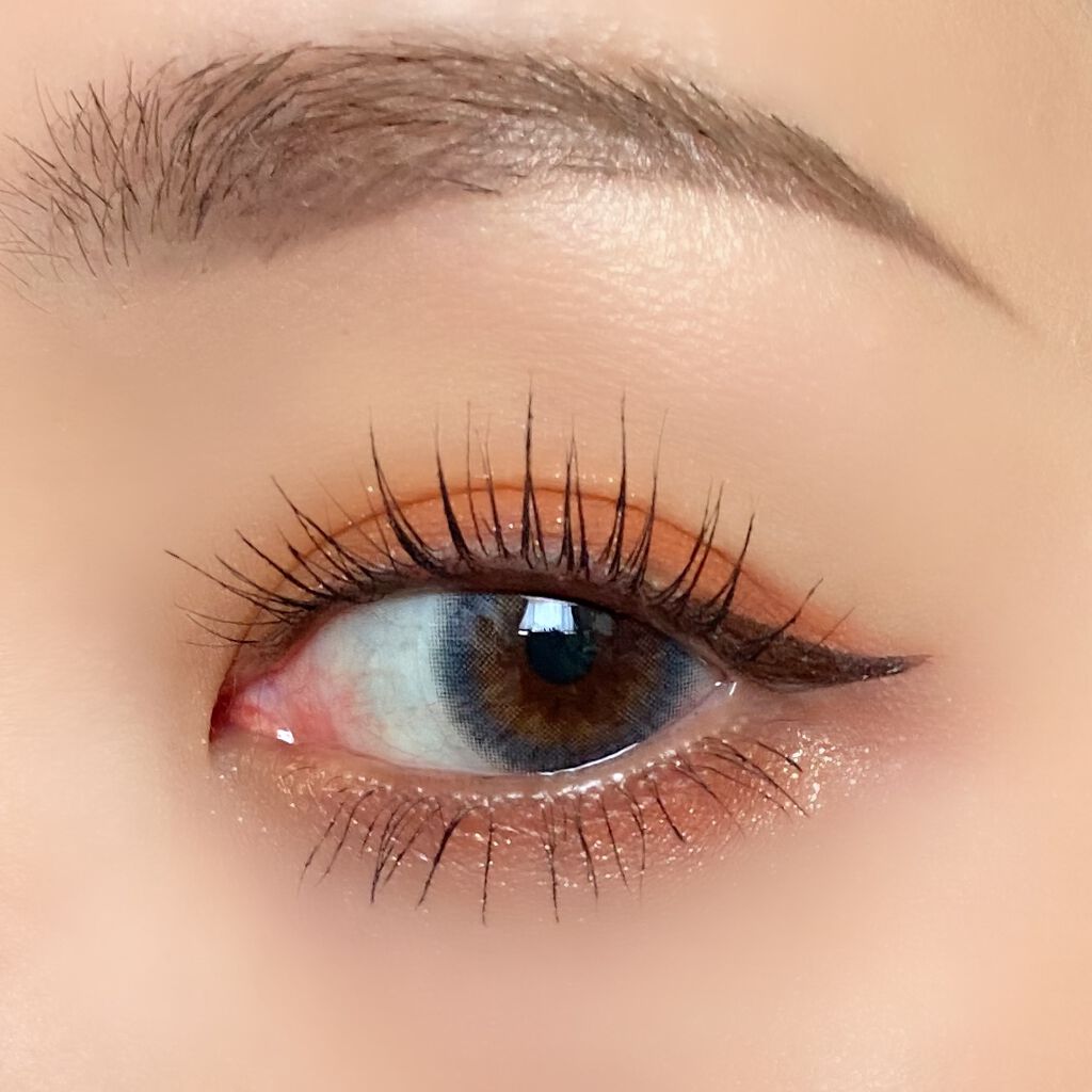 ジューシーオレンジパレット/innisfree/アイシャドウパレットを使ったクチコミ（3枚目）