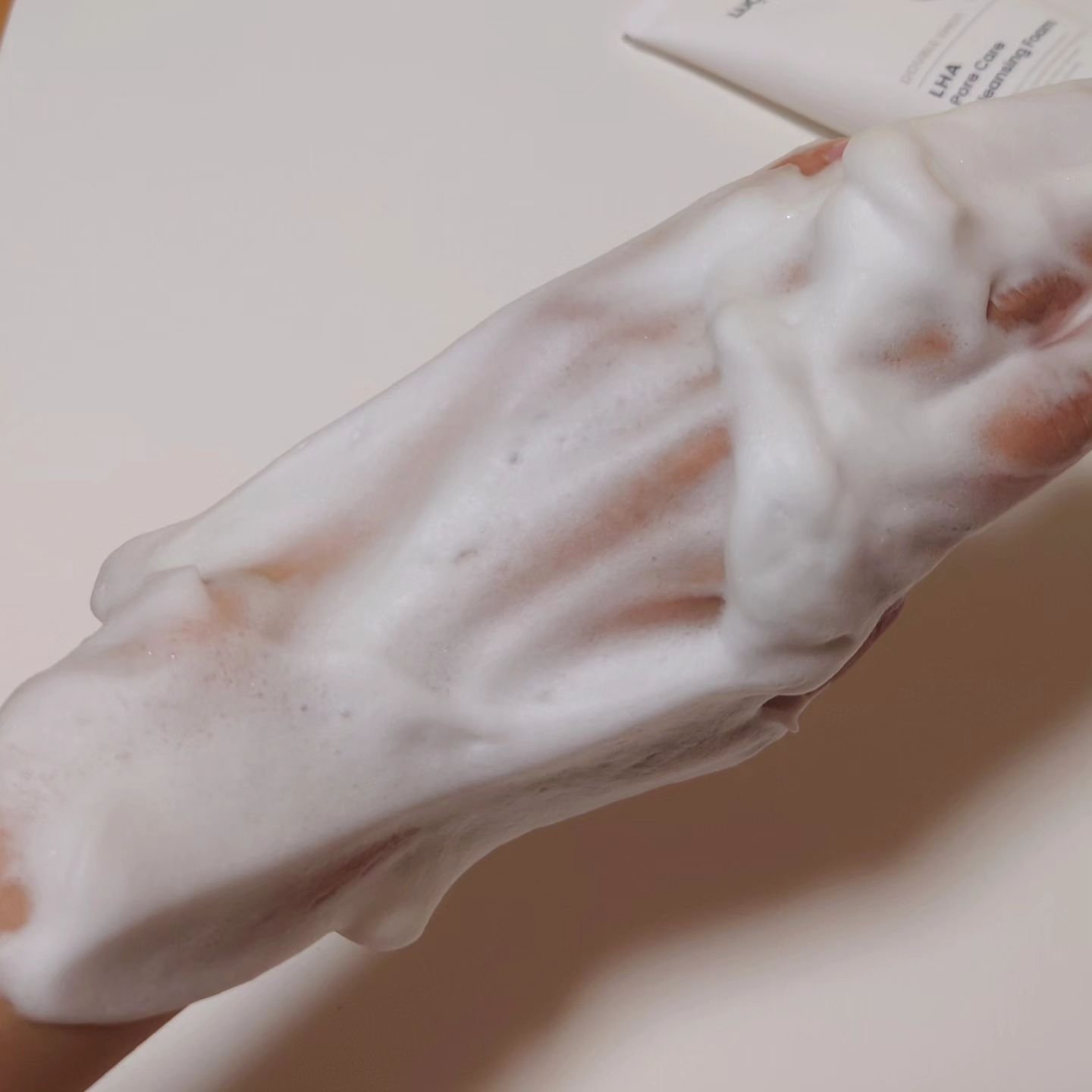 ダブルショットLHA毛穴ケアクレンジングフォーム /LUOKI/クレンジングクリームを使ったクチコミ（3枚目）