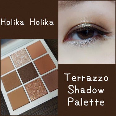 TERRAZZO Shadow palette/HOLIKA HOLIKA/パウダーアイシャドウを使ったクチコミ（1枚目）