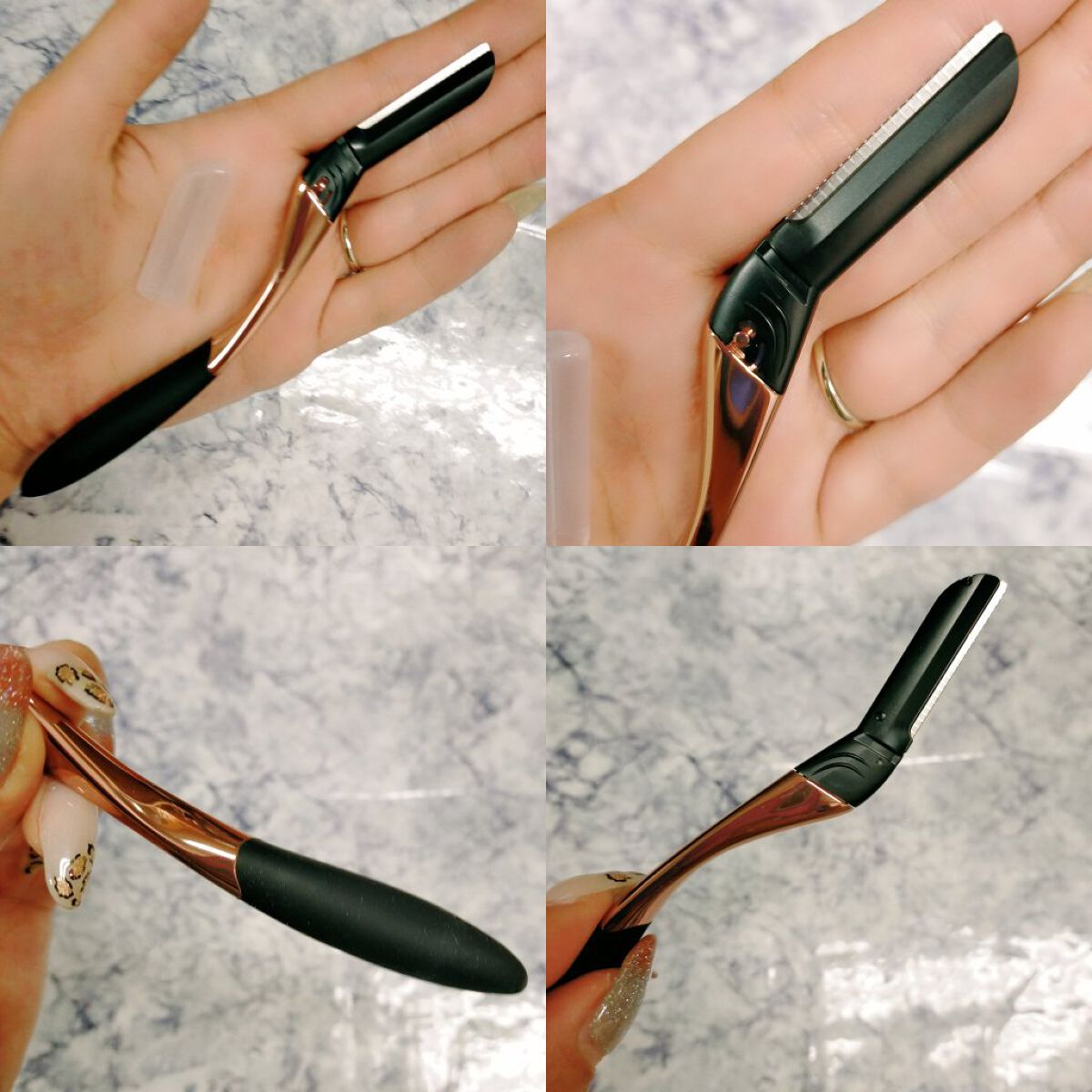 サロンプラス トーンアップ フェイススムーサー ホルダー（刃付き）/サロンプラス/シェーバーを使ったクチコミ（2枚目）