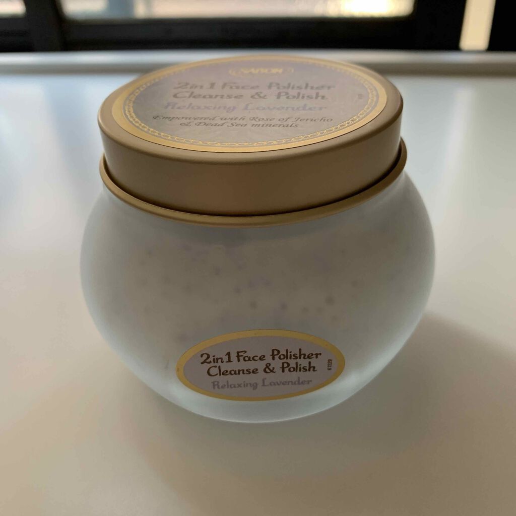 フェイスポリッシャー リラクシング(ラベンダー)/SABON/スクラブ・ゴマージュを使ったクチコミ(1枚目)
