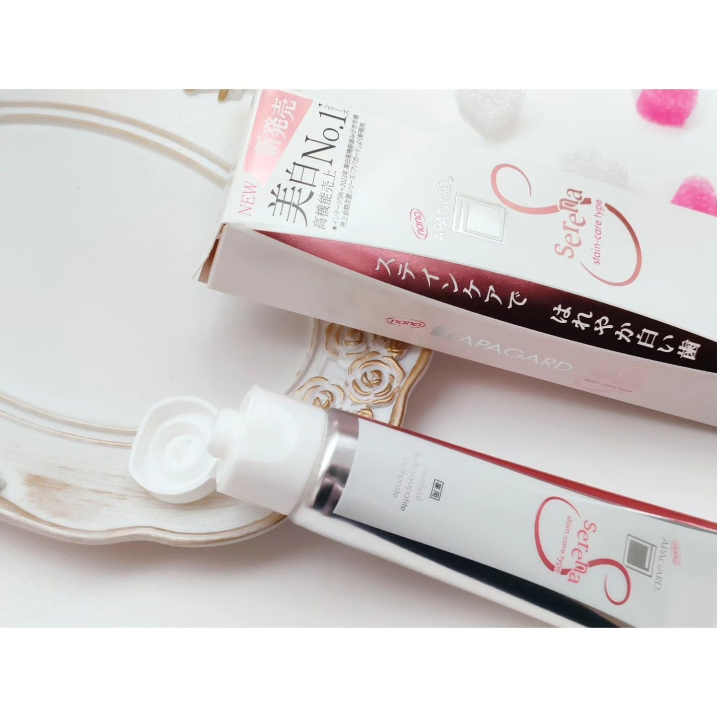 アパガードクリスタル歯ブラシ/アパガード/歯ブラシを使ったクチコミ(3枚目)