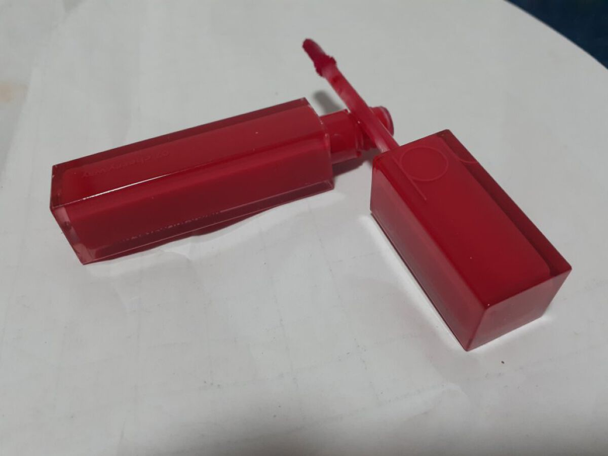 デュイフルウォーターティント 07 チェリーウェイ/rom&nd/リップティントを使ったクチコミ（2枚目）