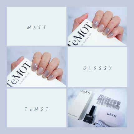 soil /TeMOT/ネイルシールを使ったクチコミ(2枚目)