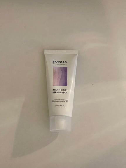 ミルクシスル リペアクリーム/BANOBAGI/フェイスクリームを使ったクチコミ(3枚目)