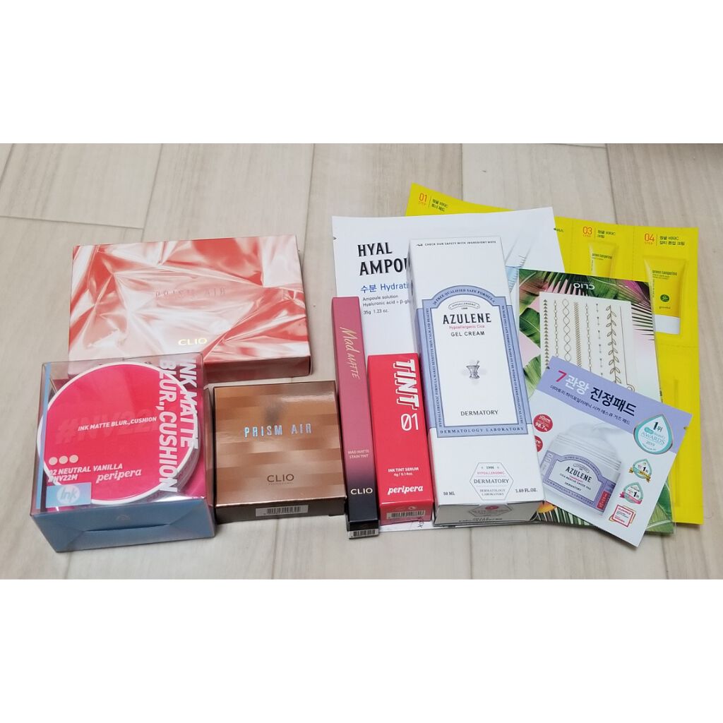 CLUBCLIO 2020summer福袋/CLIO/メイクアップキットを使ったクチコミ（1枚目）