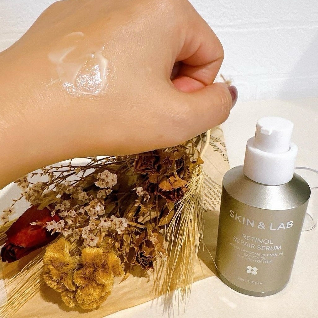 ヴィーガンリポソームレチノールセラム/SKIN&LAB/美容液を使ったクチコミ(7枚目)