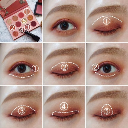 whatever/ColourPop/アイシャドウパレットを使ったクチコミ(4枚目)