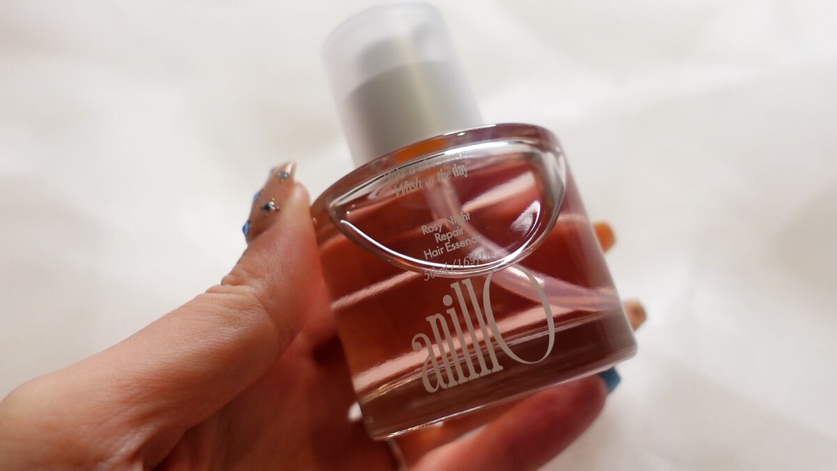 ロージーナイトヘアエッセンス/ANILLO/ヘアオイルを使ったクチコミ(4枚目)