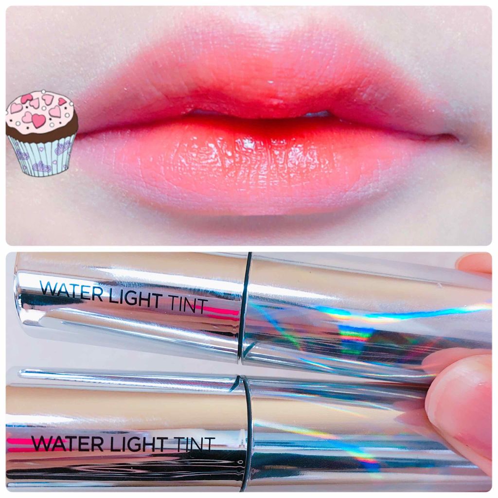 アピュー ウォーターライト ティント/A’pieu/リップティントを使ったクチコミ（1枚目）