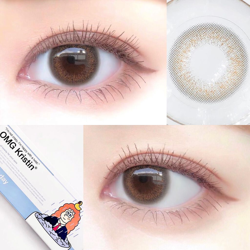 OMG kristin/Hapa kristin/カラーコンタクトレンズを使ったクチコミ(6枚目)