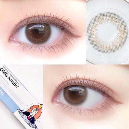 OMG kristin/Hapa kristin/カラーコンタクトレンズを使ったクチコミ(6枚目)