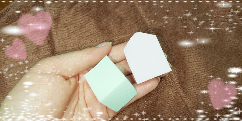 メイクアップスポンジ バリューパック ハウス型 14個/DAISO/パフ・スポンジを使ったクチコミ（1枚目）