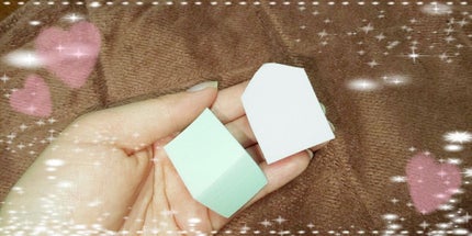 メイクアップスポンジ バリューパック ハウス型 14個/DAISO/パフ・スポンジを使ったクチコミ(1枚目)