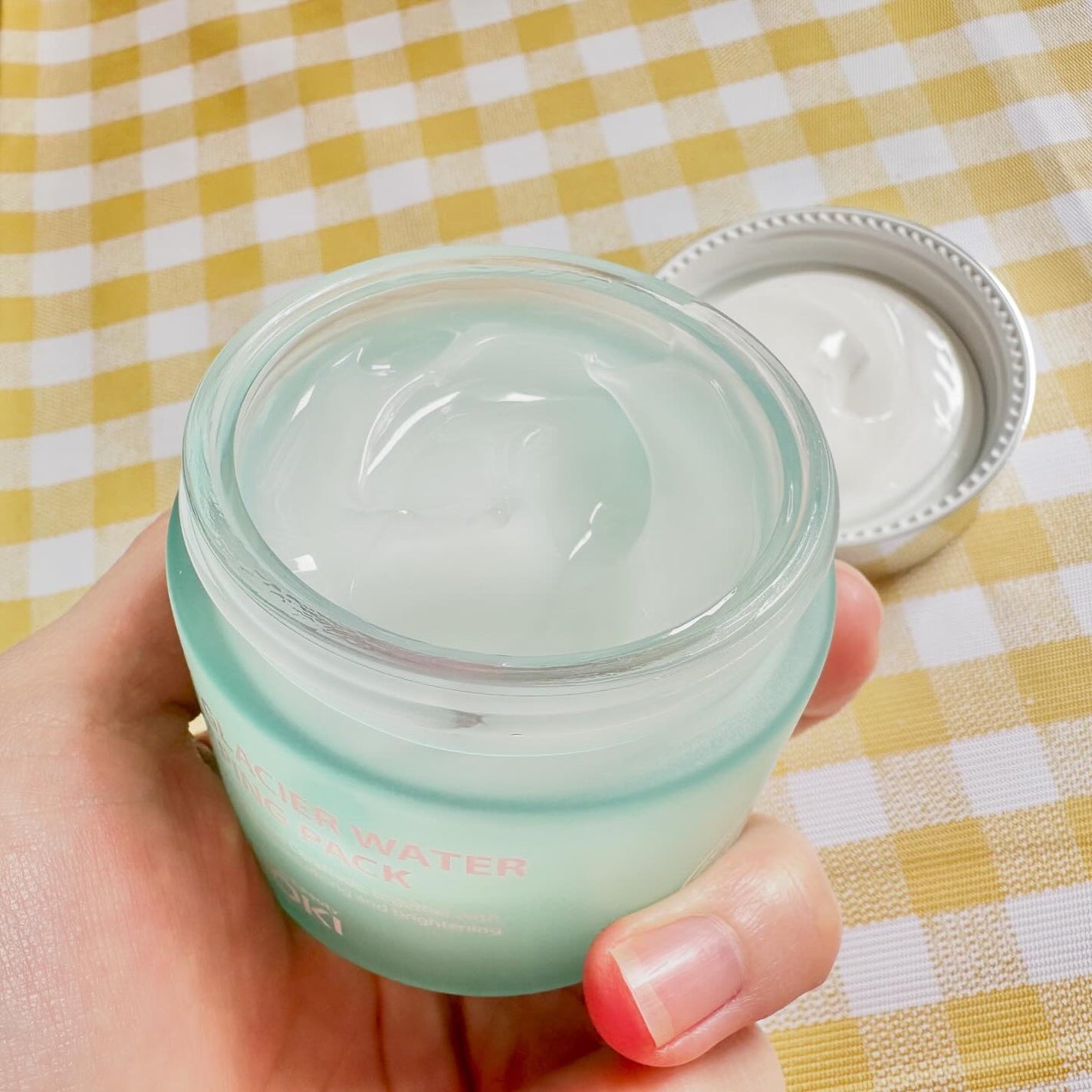 ノルディック氷河水スリーピングパック/LUOKI/フェイスクリームを使ったクチコミ(2枚目)