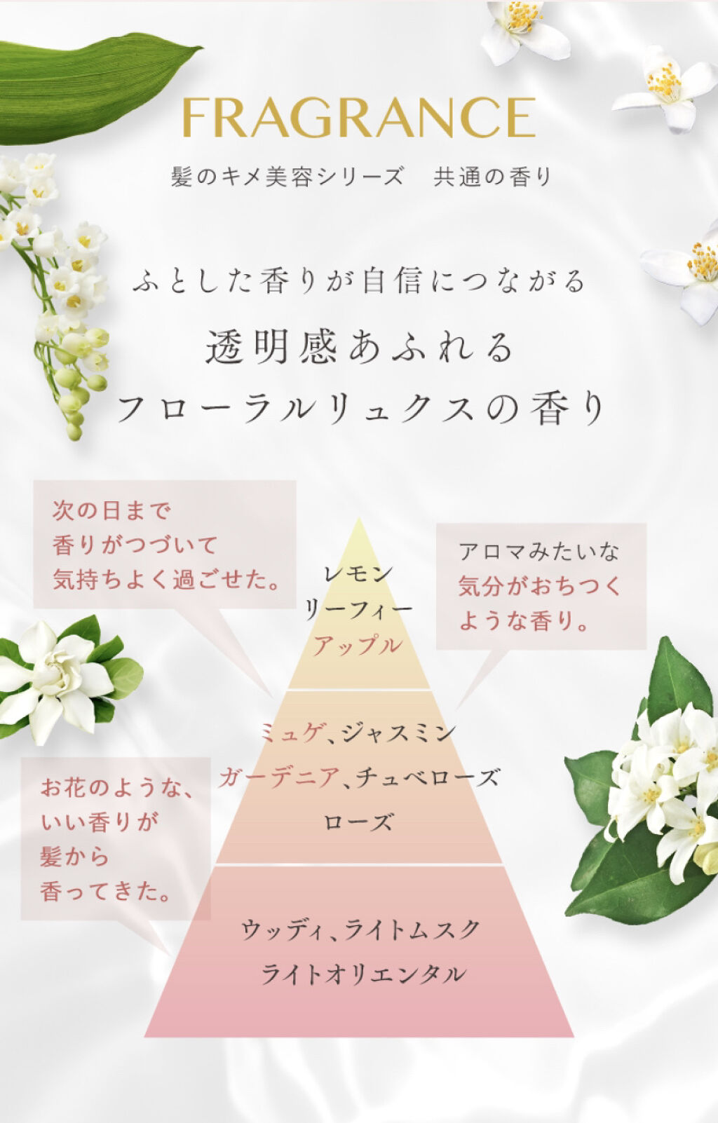 THE BEAUTY 髪のキメ美容シャンプー／コンディショナー＜モイストリペア＞	/エッセンシャル/市販シャンプーを使ったクチコミ（2枚目）