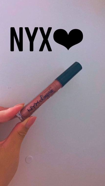 ランジェリー リキッド リップスティック/NYX Professional Makeup/口紅を使ったクチコミ(1枚目)
