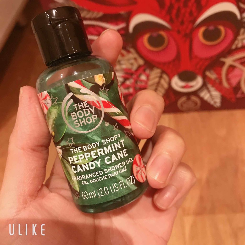 ペパーミントキャンディケーン シャワージェル/THE BODY SHOP/ボディソープを使ったクチコミ（1枚目）