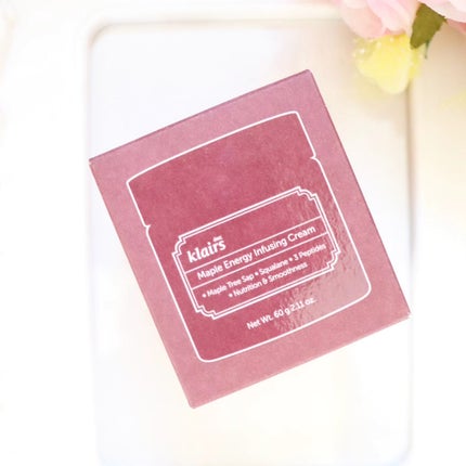 メープルエナジーインフュージングクリーム/Klairs/フェイスクリームを使ったクチコミ(2枚目)