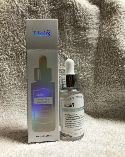 フレッシュリージュースドビタミンドロップ(35ml)/Klairs/美容液を使ったクチコミ(1枚目)