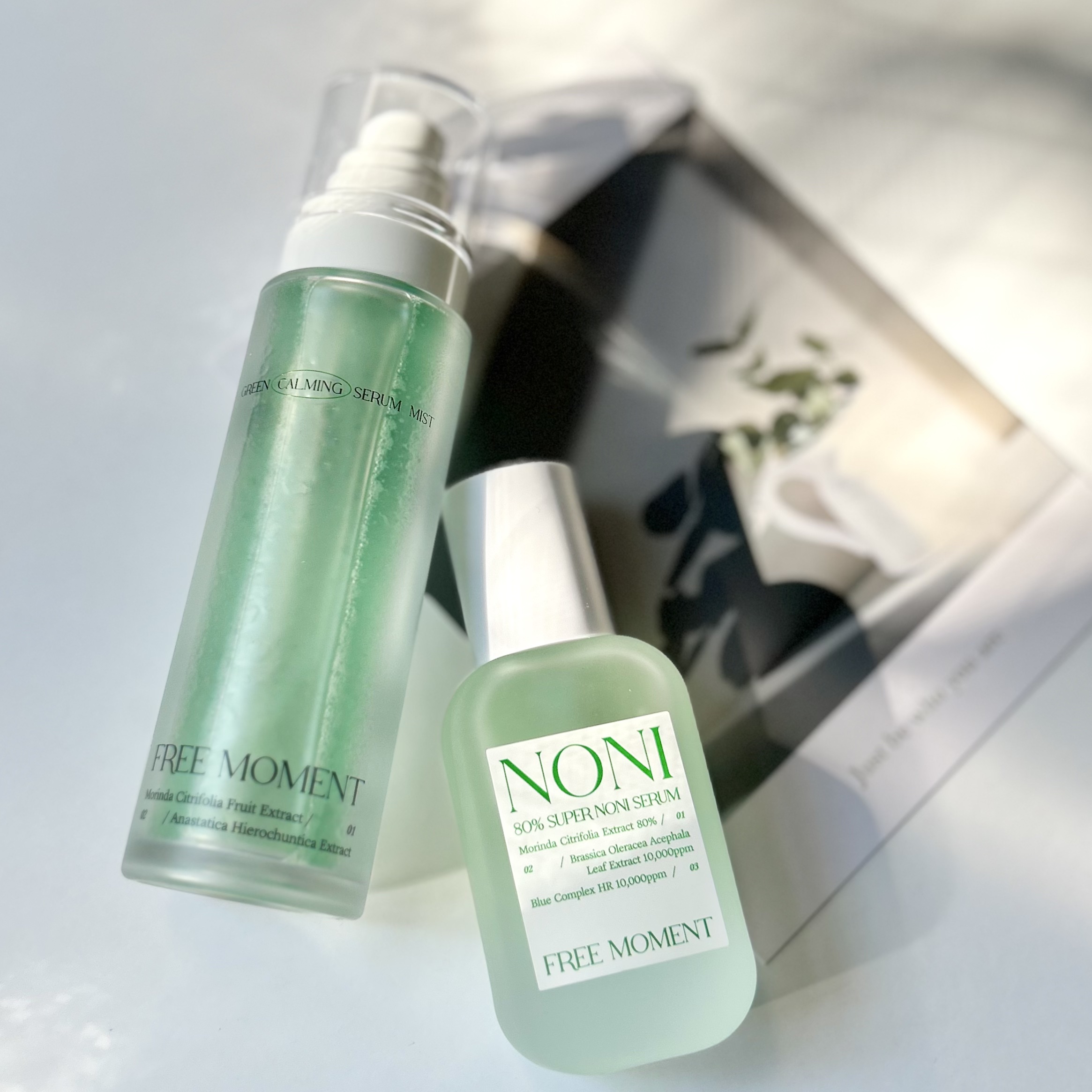 グリーンカーミングセラムミスト/Free Moment /ミスト状化粧水を使ったクチコミ（1枚目）