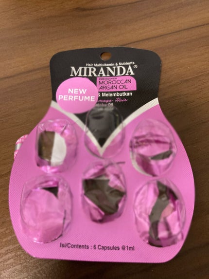 ヘアビタミン デイリーケアヘアオイル/MIRANDA/ヘアオイルを使ったクチコミ(1枚目)