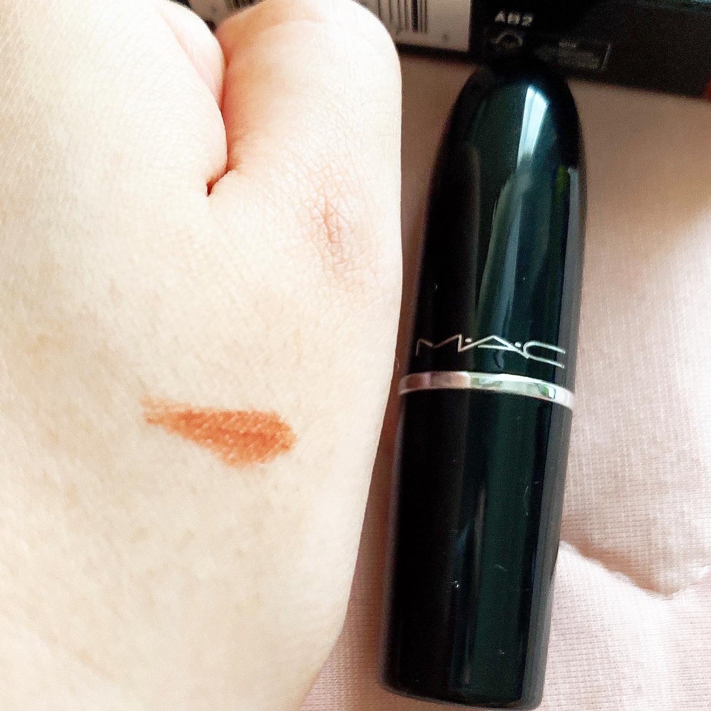 ラスターガラス リップスティック/M・A・C/口紅を使ったクチコミ(4枚目)