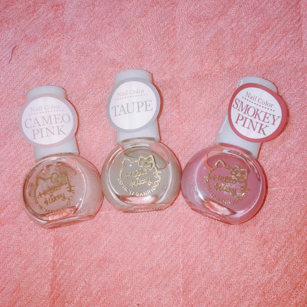 サンリオネイル/DAISO/マニキュアを使ったクチコミ(1枚目)