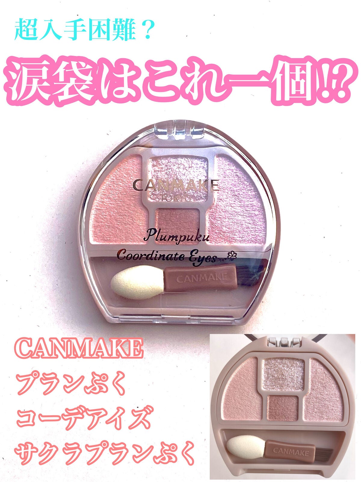 プランぷくコーデアイズ/キャンメイク/パウダーアイシャドウを使ったクチコミ(1枚目)
