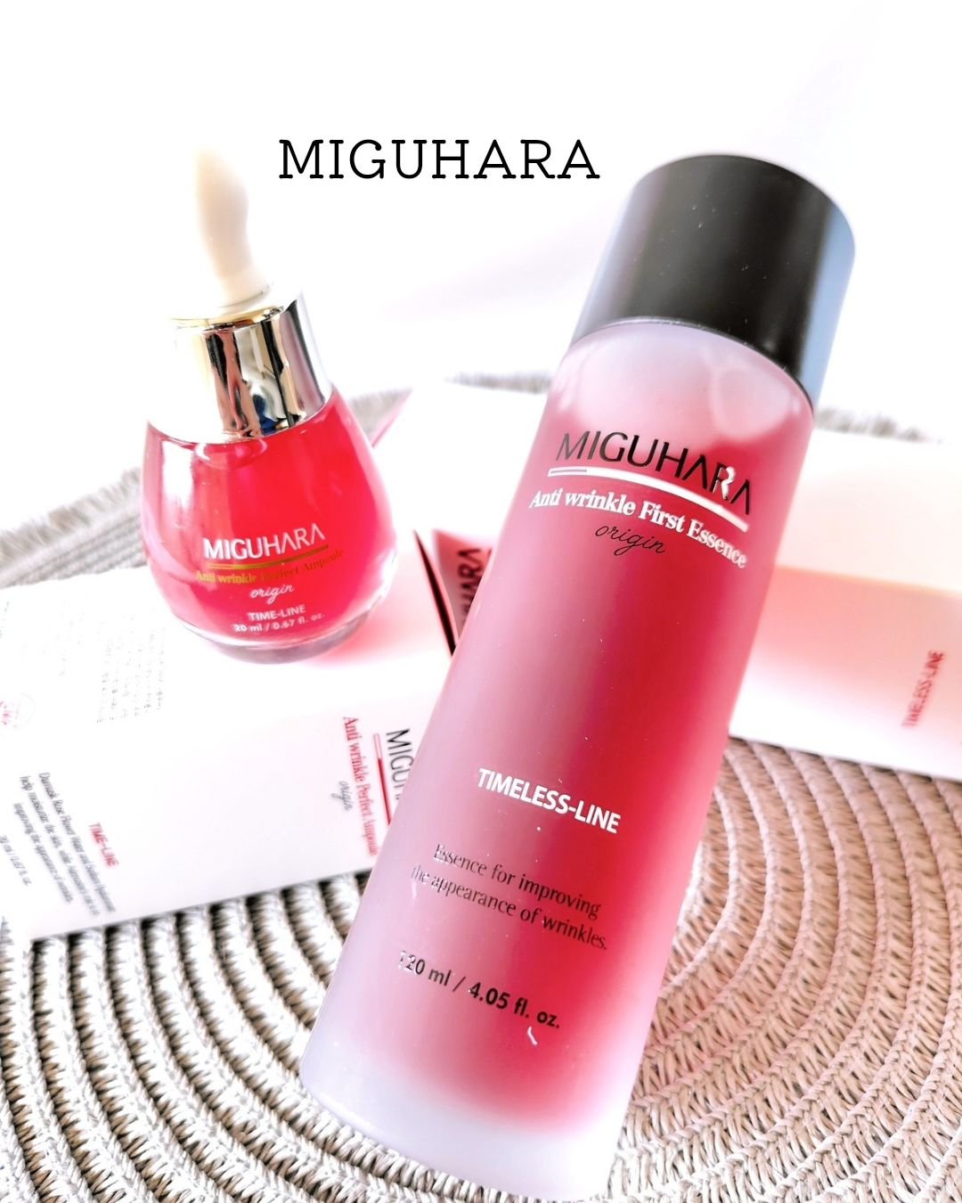 アンチリンクルエフェクトアンプルオリジン/MIGUHARA/美容液を使ったクチコミ（1枚目）