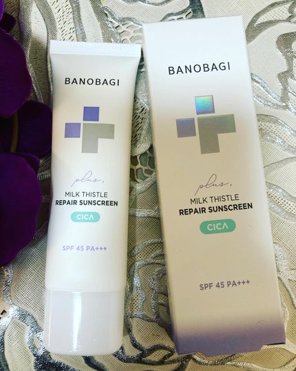 ミルクシスルリペアシカサンスクリーンプラス/BANOBAGI/日焼け止めミルクを使ったクチコミ(1枚目)