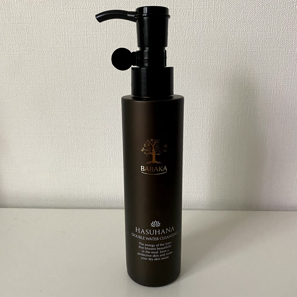 ハス花 ダブルウォーター クレンジング/BARAKA/クレンジングウォーターを使ったクチコミ（1枚目）
