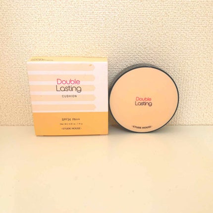 ダブルラスティング クッション/ETUDE/クッションファンデーションを使ったクチコミ(1枚目)