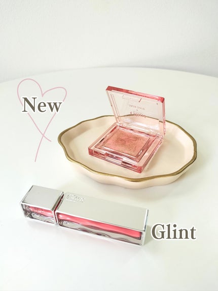 マーブルベイクドハイライター/Glint/パウダーハイライトを使ったクチコミ(1枚目)