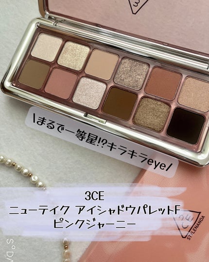 3CE ニューテイク アイシャドウパレット/3CE/アイシャドウパレットを使ったクチコミ(1枚目)