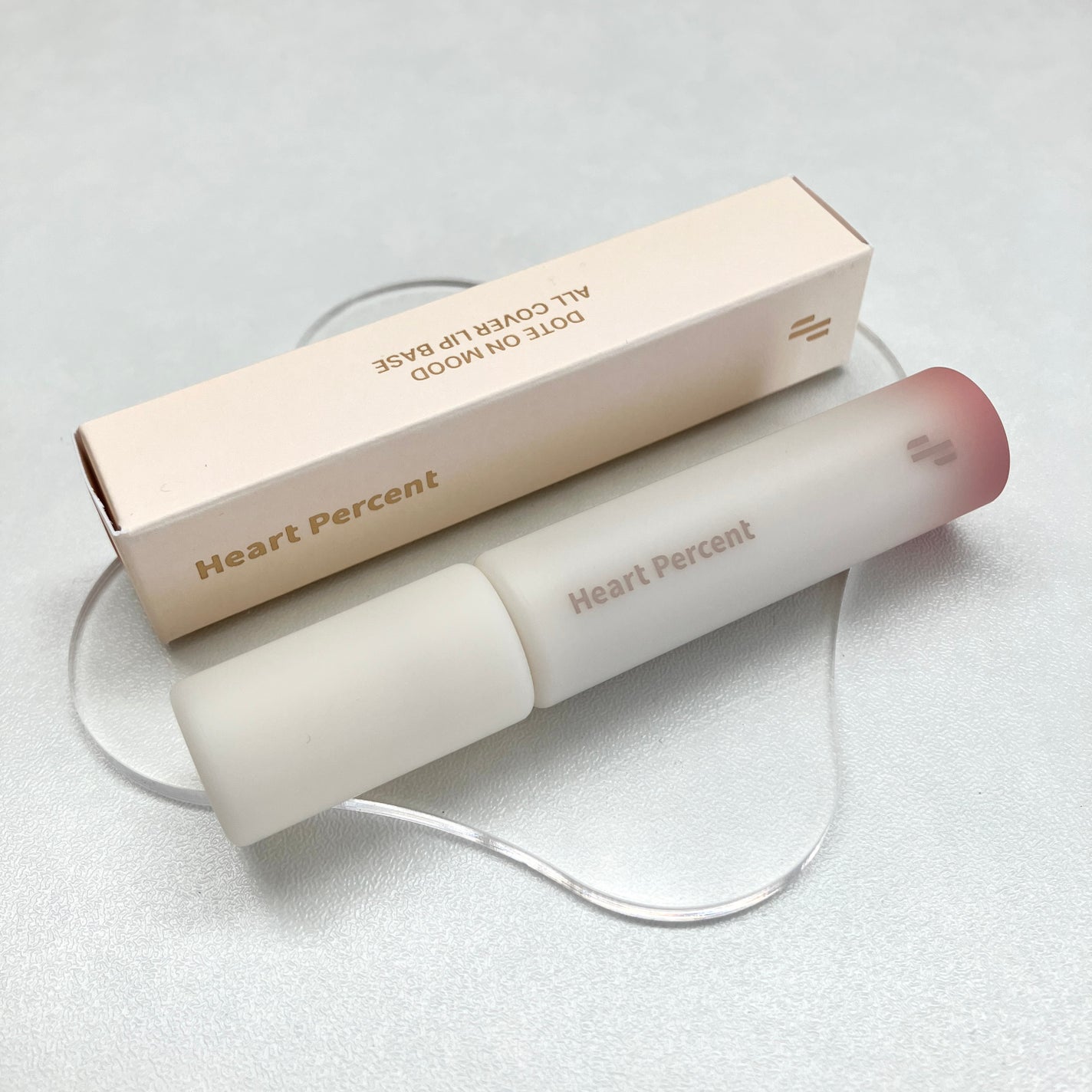 ドット オン ムード オールカバー リップベース/Heart Percent/リップクリームを使ったクチコミ(1枚目)