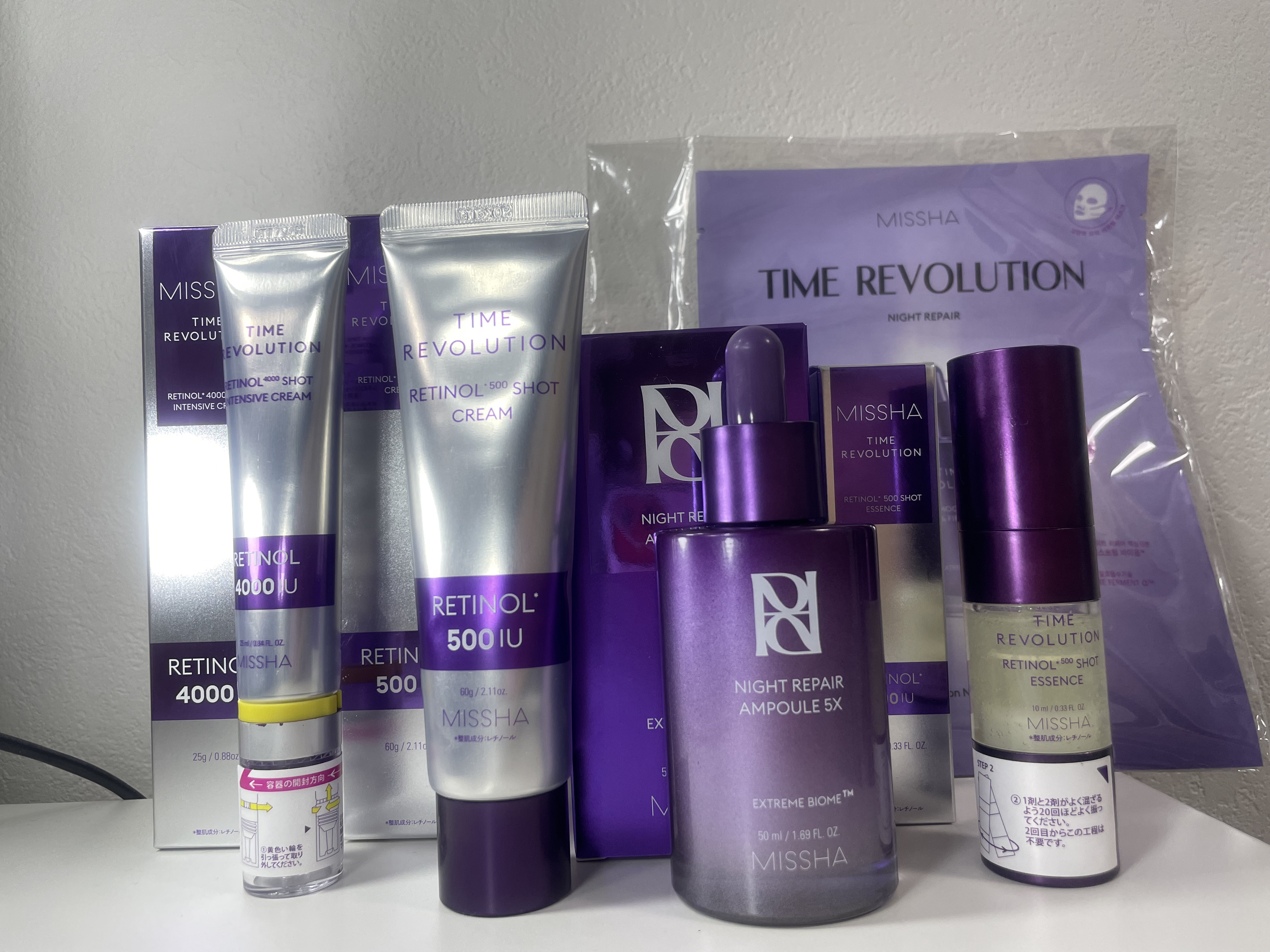 ミシャ タイムレボリューション レチ4000ショット集中クリーム/MISSHA/フェイスクリームを使ったクチコミ（1枚目）